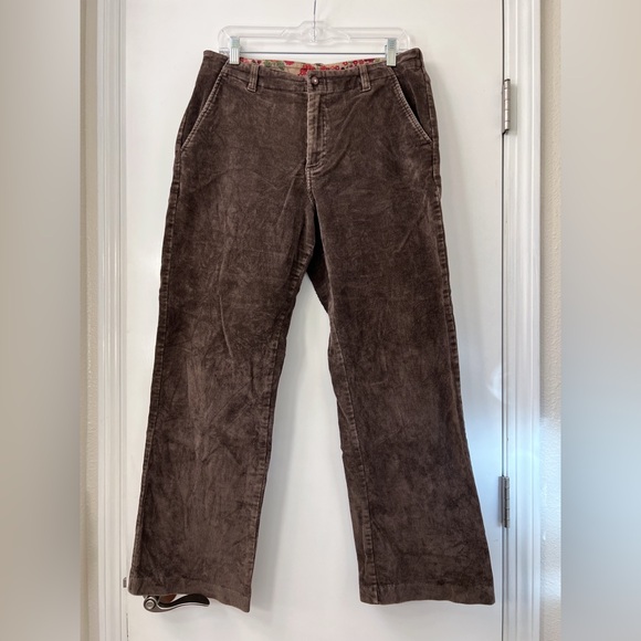 ❤️ Erika Brown Corduroy Pants - 12P - Picture 1 of 10
